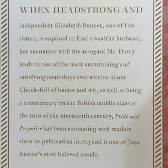 ⭐️2/$12⭐️ pride and prejudice - Picture 4 of 4